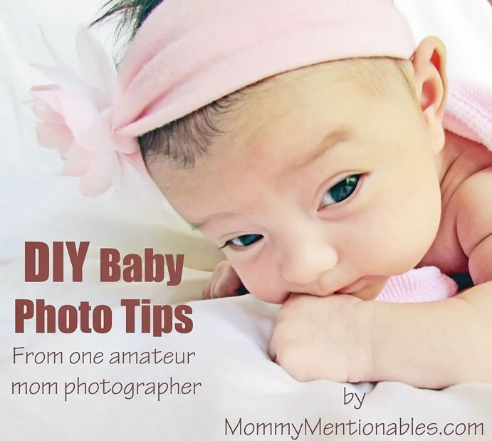 Awesome DIY Baby Photo Tips For Moms