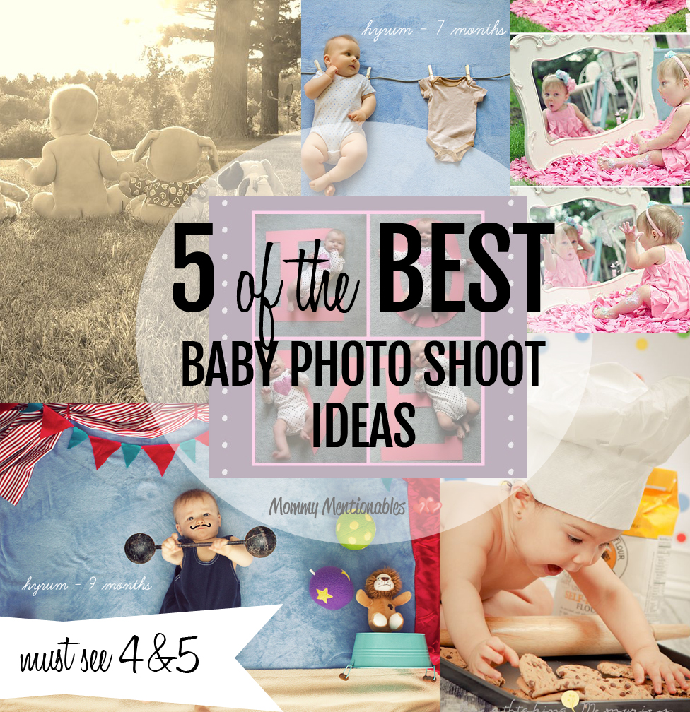 The BEST Baby Photo Shoot Ideas